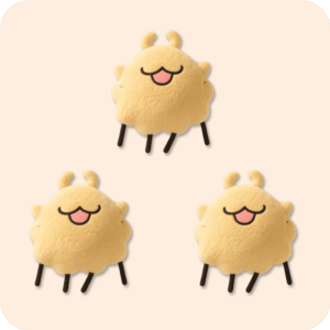 Flea Plush 3PCS