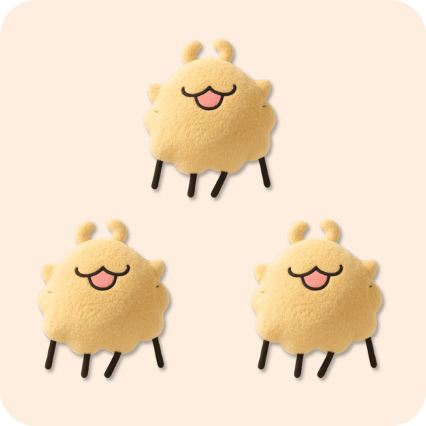 Flea Plush 3PCS